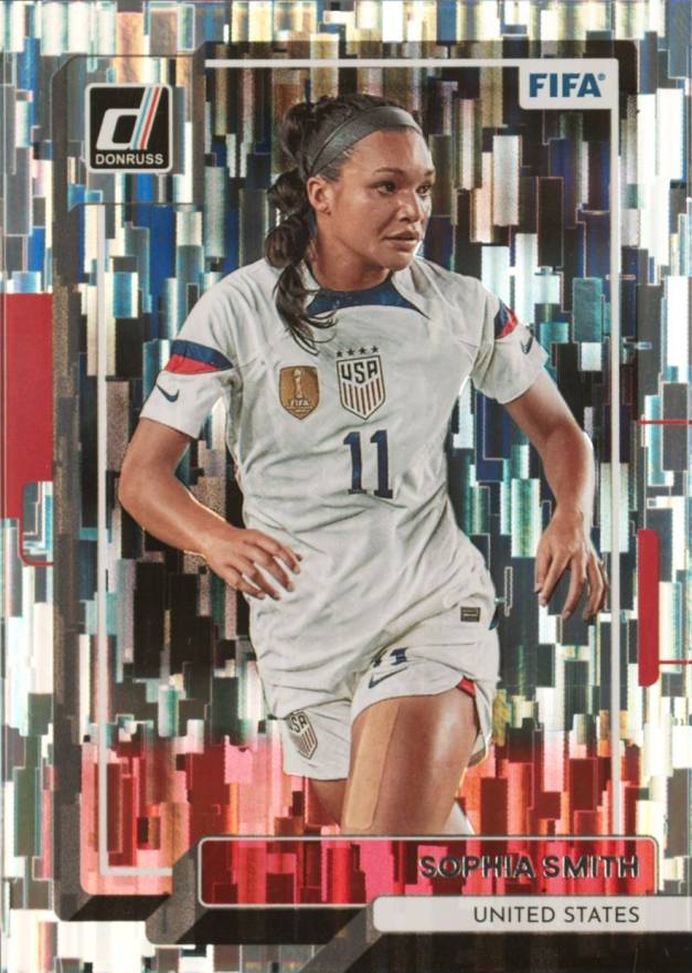 2022 Panini Donruss FIFA Sophia Smith #129 Soccer Card