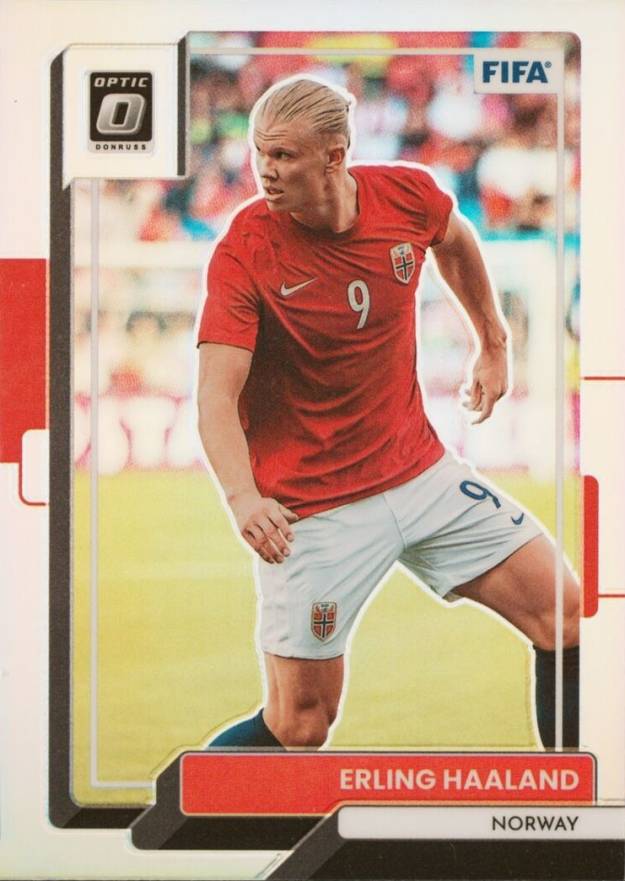 2022 Panini Donruss FIFA Erling Haaland #84 Soccer Card