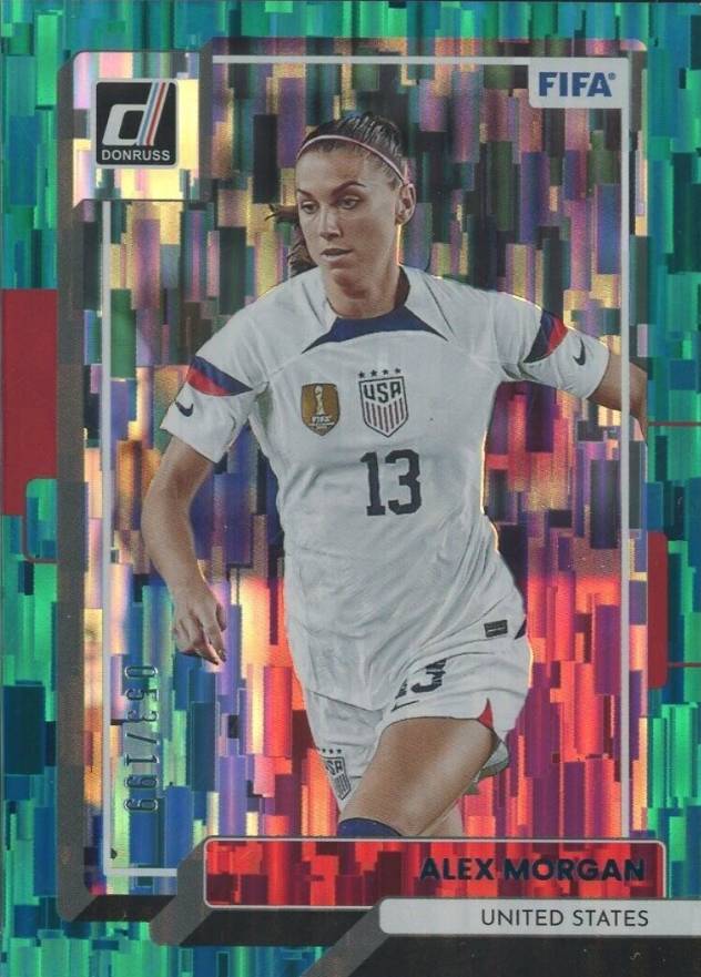 2022 Panini Donruss FIFA Alex Morgan #124 Soccer Card