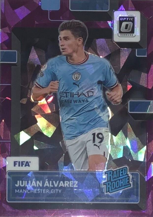 2022 Panini Donruss FIFA Julian Alvarez #198 Soccer Card