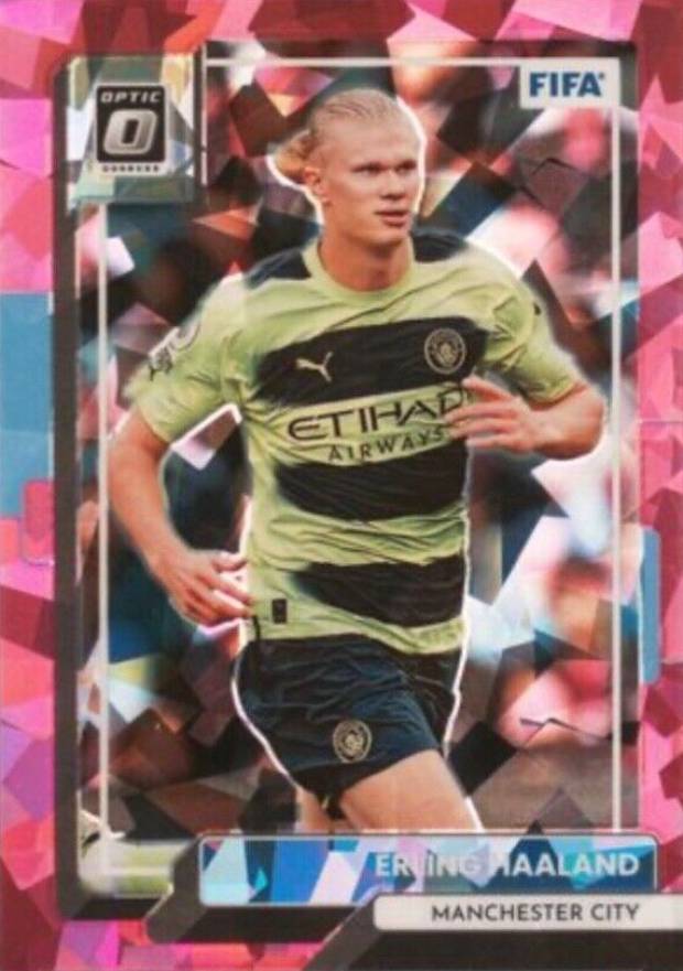 2022 Panini Donruss FIFA Erling Haaland #160 Soccer Card