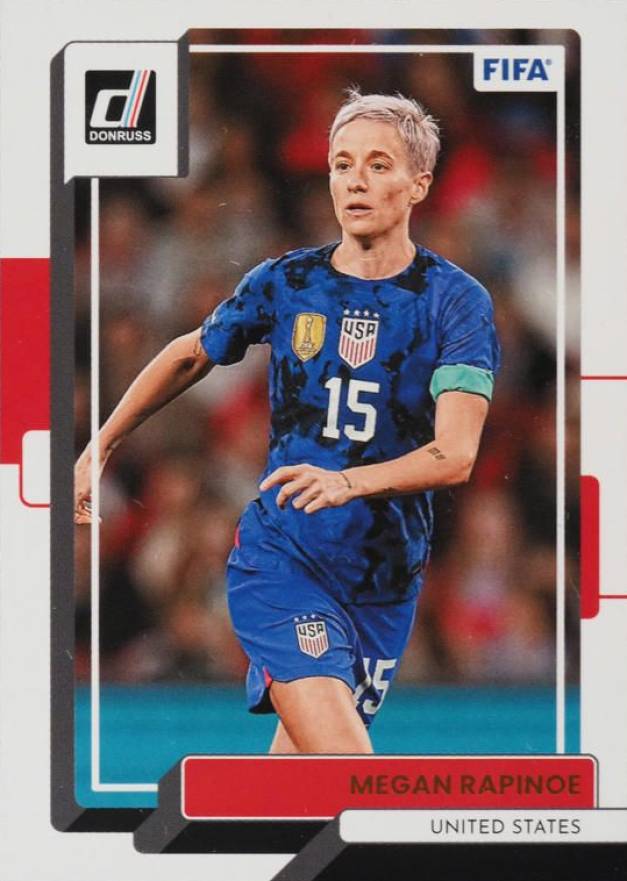 2022 Panini Donruss FIFA Megan Rapinoe #126 Soccer Card