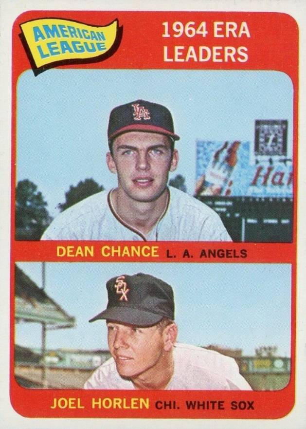 1965 O-Pee-Chee N.L. ERA Leaders #7 Baseball Card