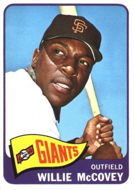 1965 O-Pee-Chee Willie McCovey #176 Baseball Card