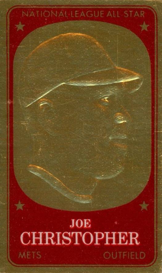 1965 Topps Embossed Joe Christopher #52 Baseball Card