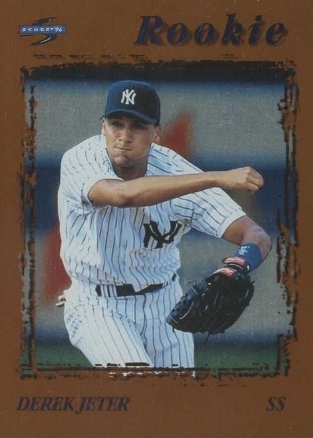 1996 Score Dugout Collection Derek Jeter #106 Baseball Card