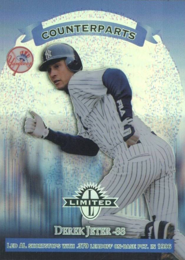 1997 Donruss Limited Exposure Derek Jeter/Lou Collier #22 Baseball Card