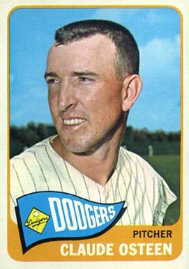 1965 Topps Claude Osteen #570 Baseball Card