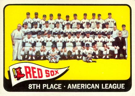 1965 Topps Red Sox Team #403 Baseball Card