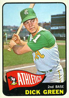 1965 Topps Dick Green #168 Baseball Card