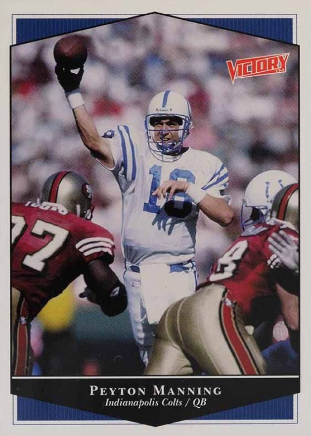 1999 Victory Peyton Manning #107 Football Card