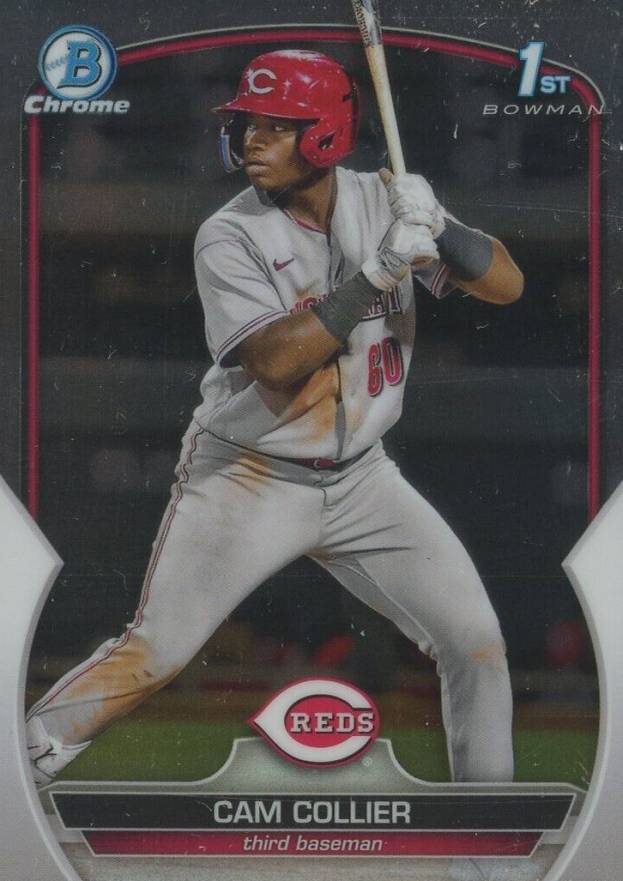 2023 Bowman Chrome Prospects Cam Collier #BCP125 Baseball Card