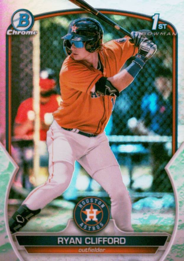 2023 Bowman Chrome Prospects Ryan Clifford #BCP10 Baseball Card