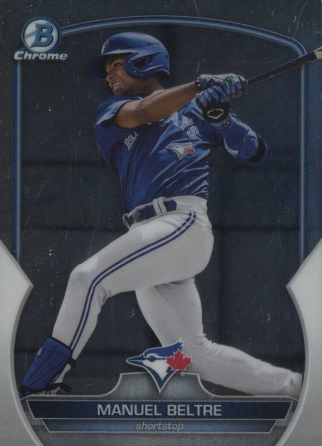 2023 Bowman Chrome Prospects Manuel Beltre #BCP79 Baseball Card