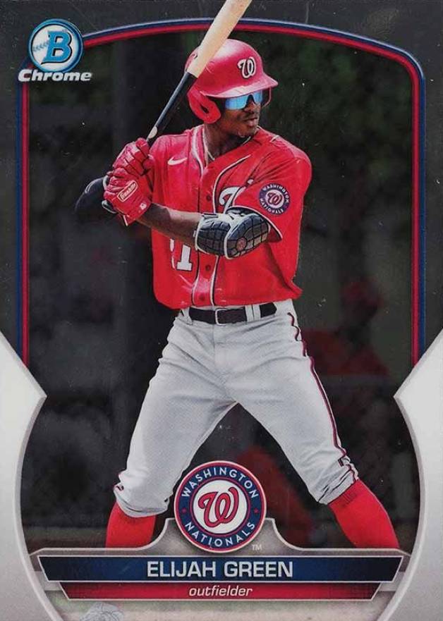 2023 Bowman Chrome Prospects Elijah Green #BCP23 Baseball Card