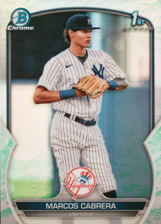 2023 Bowman Chrome Prospects Marcos Cabrera #BCP46 Baseball Card