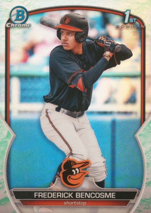 2023 Bowman Chrome Prospects Frederick Bencosme #BCP35 Baseball Card