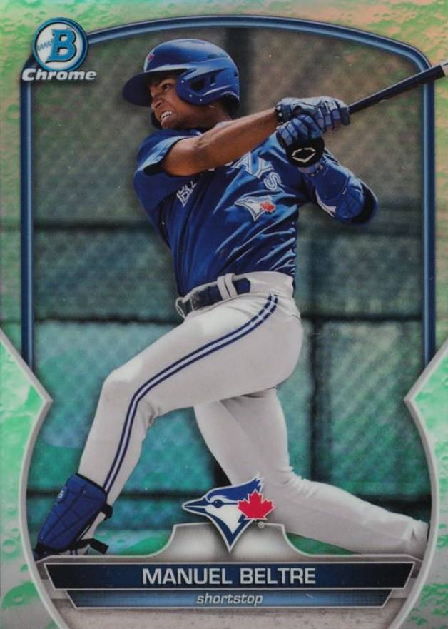 2023 Bowman Chrome Prospects Manuel Beltre #BCP79 Baseball Card