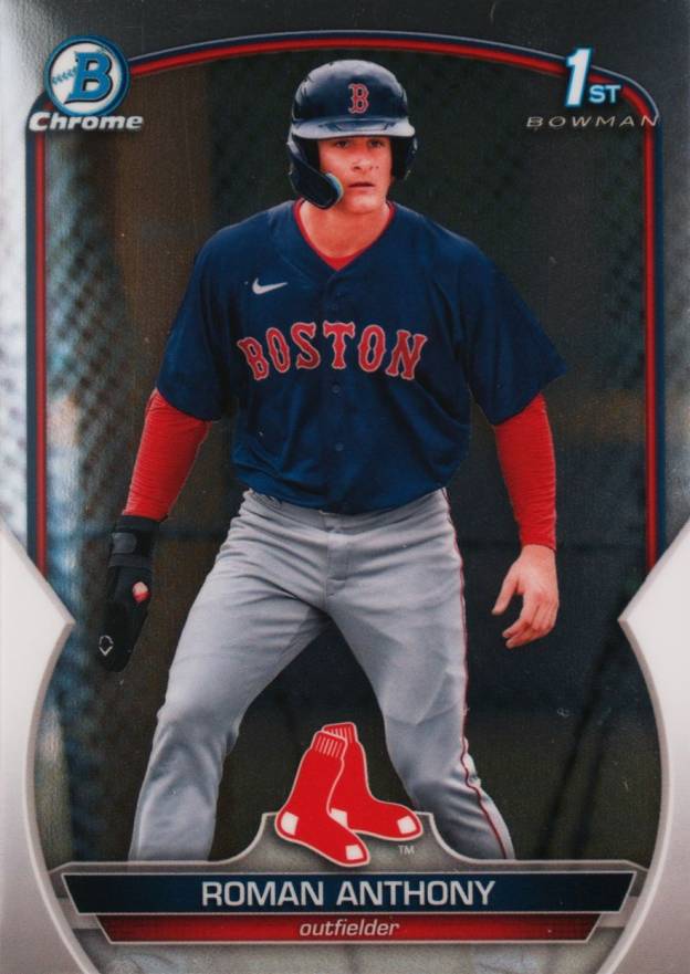 2023 Bowman Chrome Prospects Roman Anthony #BCP71 Baseball Card