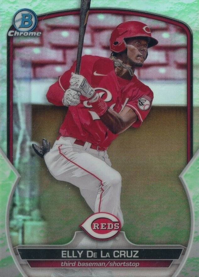 2023 Bowman Chrome Prospects Elly de La Cruz #BCP65 Baseball Card