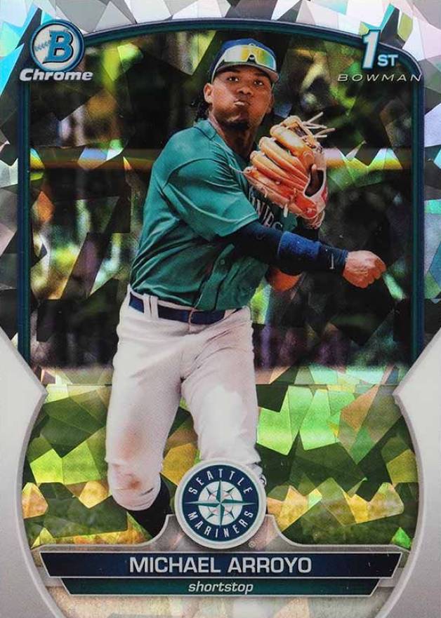 2023 Bowman Chrome Prospects Michael Arroyo #BCP63 Baseball Card