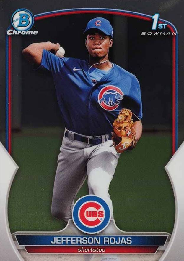 2023 Bowman Chrome Prospects Jefferson Rojas #BCP70 Baseball Card