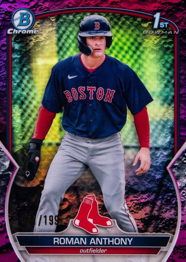 2023 Bowman Chrome Prospects Roman Anthony #BCP71 Baseball Card