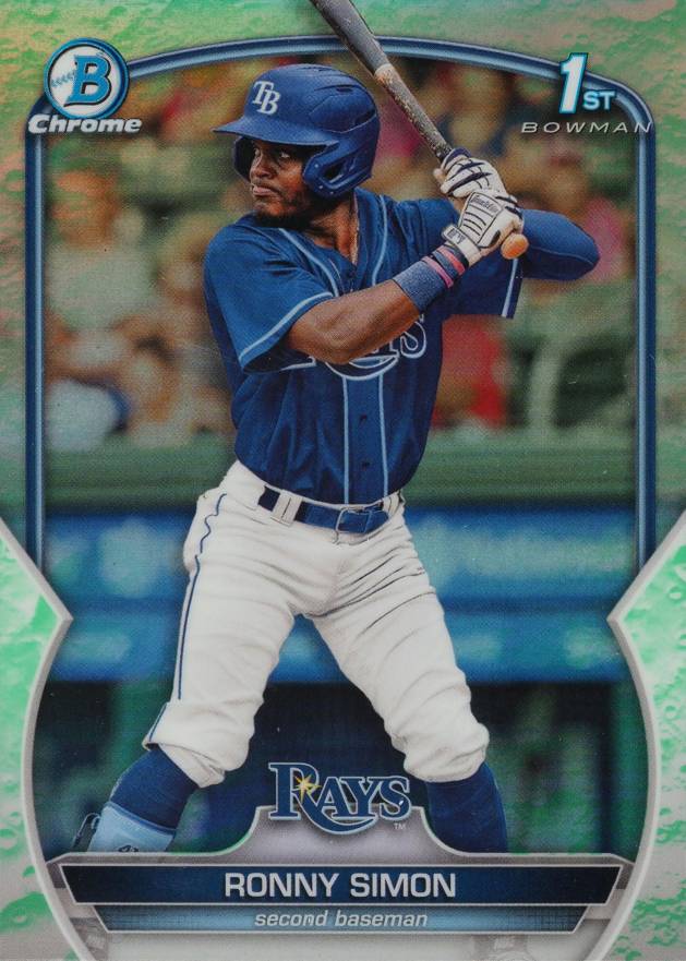 2023 Bowman Chrome Prospects Ronny Simon #BCP112 Baseball Card