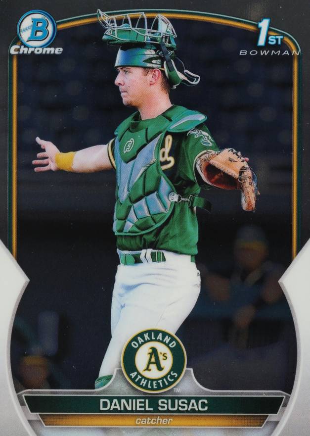 2023 Bowman Chrome Prospects Daniel Susac #BCP5 Baseball Card