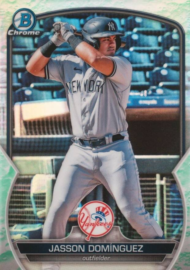 2023 Bowman Chrome Prospects Jasson Dominguez #BCP18 Baseball Card