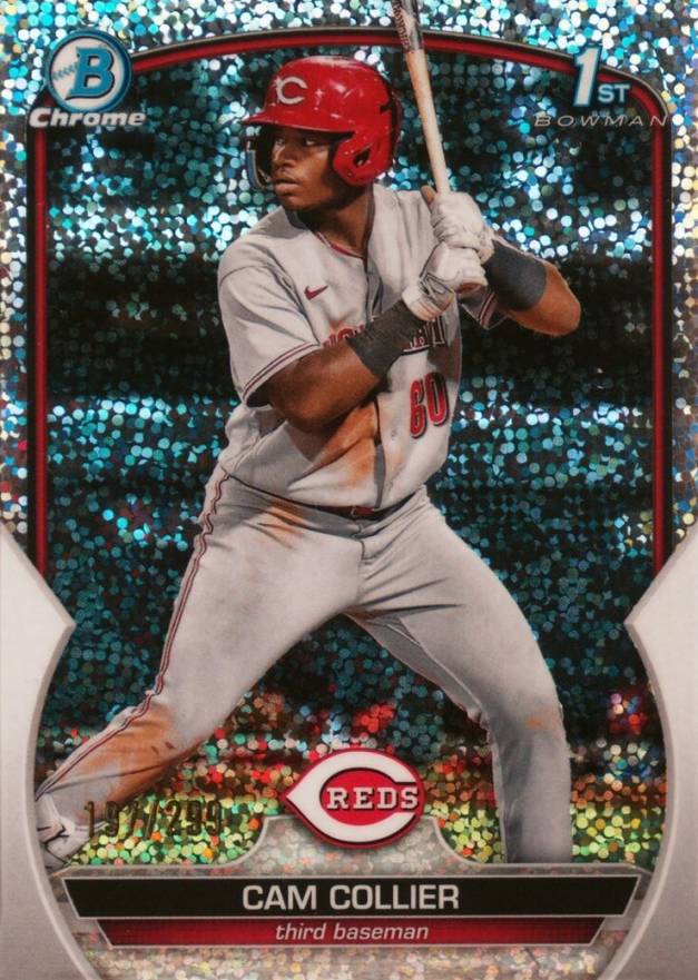 2023 Bowman Chrome Prospects Cam Collier #BCP125 Baseball Card