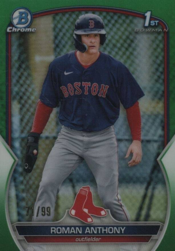 2023 Bowman Chrome Prospects Roman Anthony #BCP71 Baseball Card