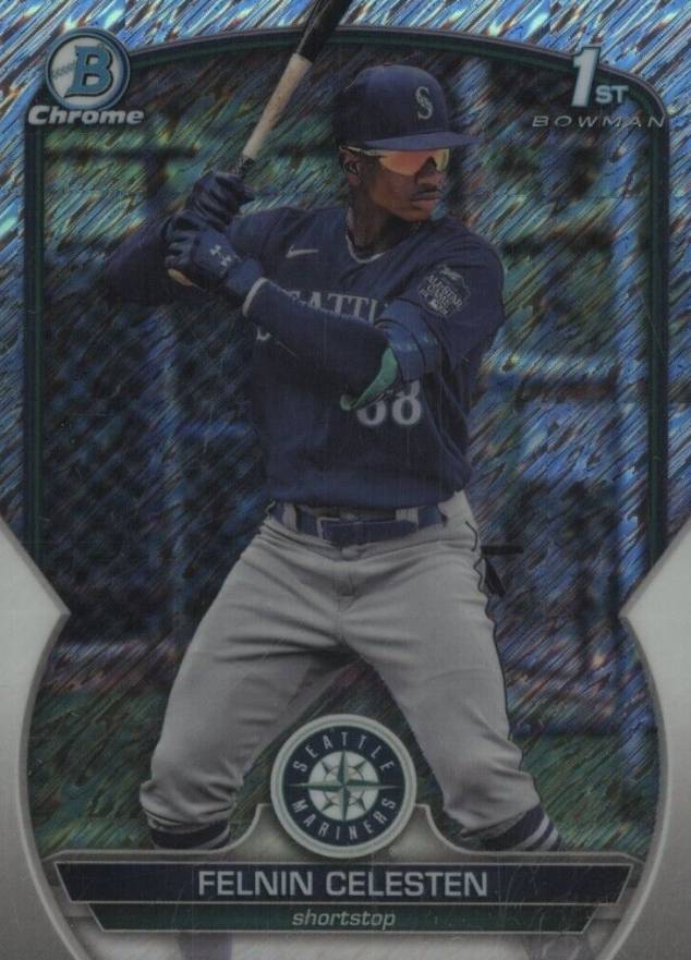 2023 Bowman Chrome Prospects Felnin Celesten #BCP156 Baseball Card