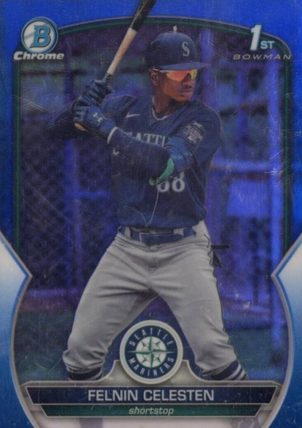 2023 Bowman Chrome Prospects Felnin Celesten #BCP156 Baseball Card