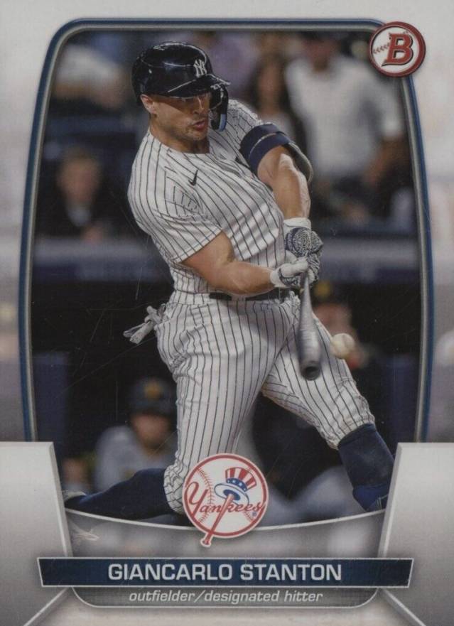 2023 Bowman Giancarlo Stanton #91 Baseball Card