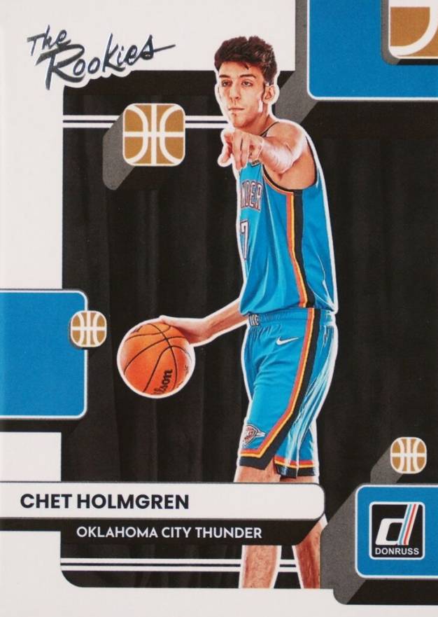 2022 Panini Donruss The Rookies Chet Holmgren #2 Basketball Card