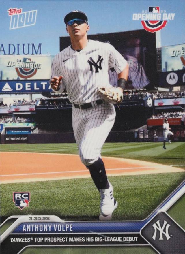 2023 Topps Now Anthony Volpe #2 Baseball Card