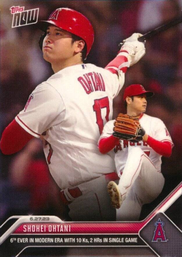 2023 Topps Now Shohei Ohtani #505 Baseball Card
