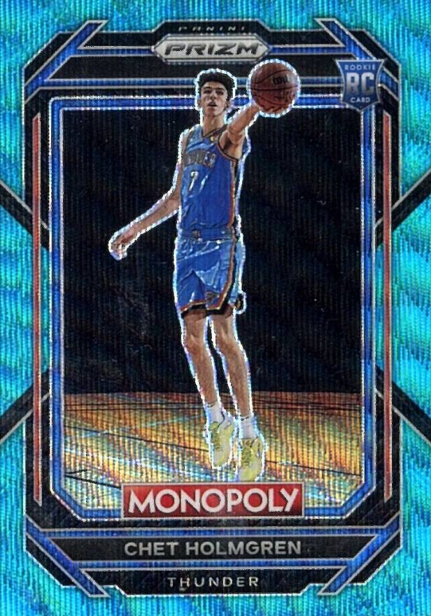 2022 Panini Prizm Monopoly Chet Holmgren #63 Basketball Card