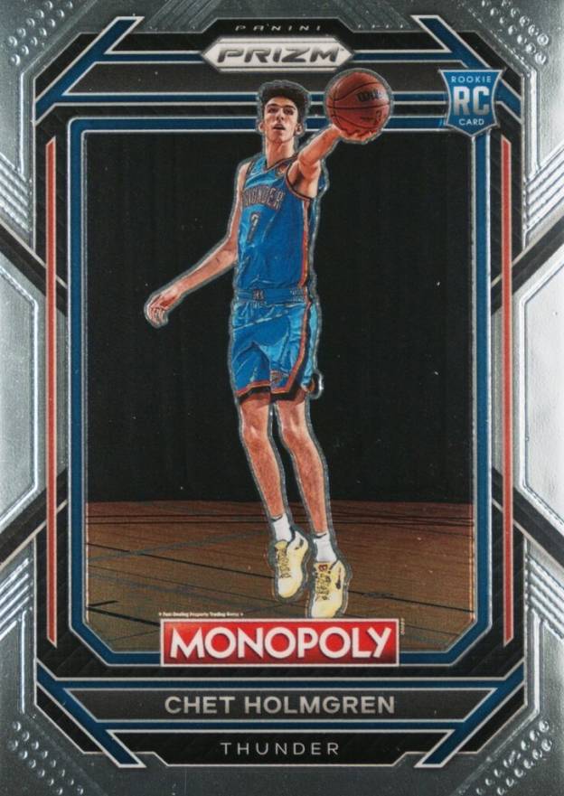 2022 Panini Prizm Monopoly Chet Holmgren #63 Basketball Card