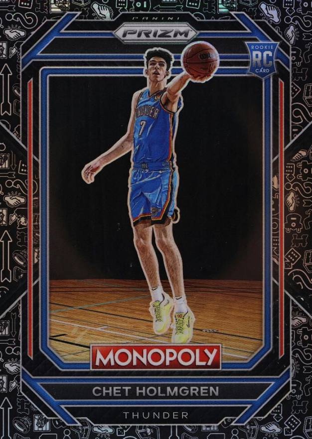 2022 Panini Prizm Monopoly Chet Holmgren #63 Basketball Card