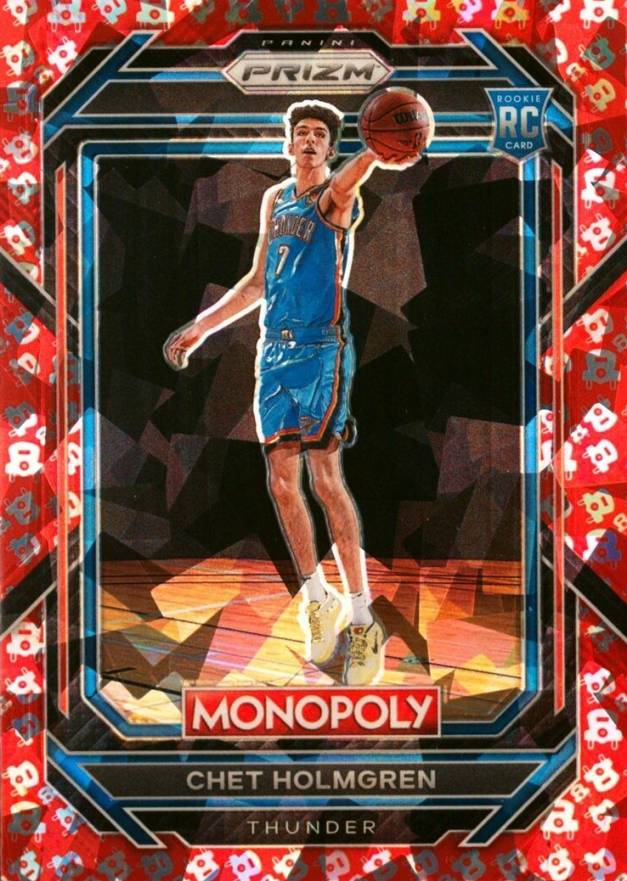 2022 Panini Prizm Monopoly Chet Holmgren #63 Basketball Card