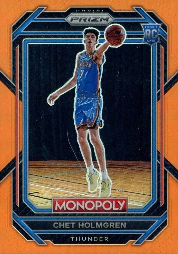 2022 Panini Prizm Monopoly Chet Holmgren #63 Basketball Card