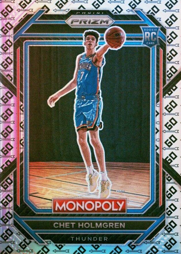 2022 Panini Prizm Monopoly Chet Holmgren #63 Basketball Card