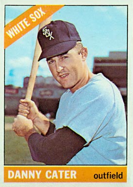 1966 Topps Danny Cater #398 Baseball Card