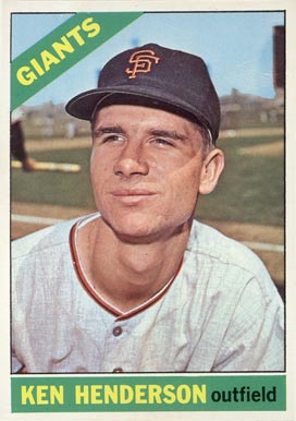 1966 Topps Ken Henderson #39 Baseball Card