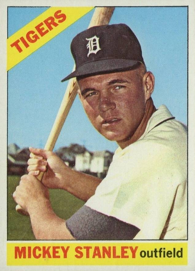 1966 Topps Mickey Stanley #198 Baseball Card