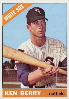 1966 Topps Ken Berry #127 Baseball Card