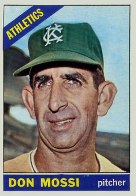 1966 Topps Don Mossi #74 Baseball Card