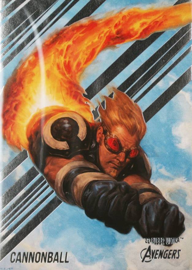 2022 Fleer Ultra Avengers Cannonball #10 Non-Sports Card